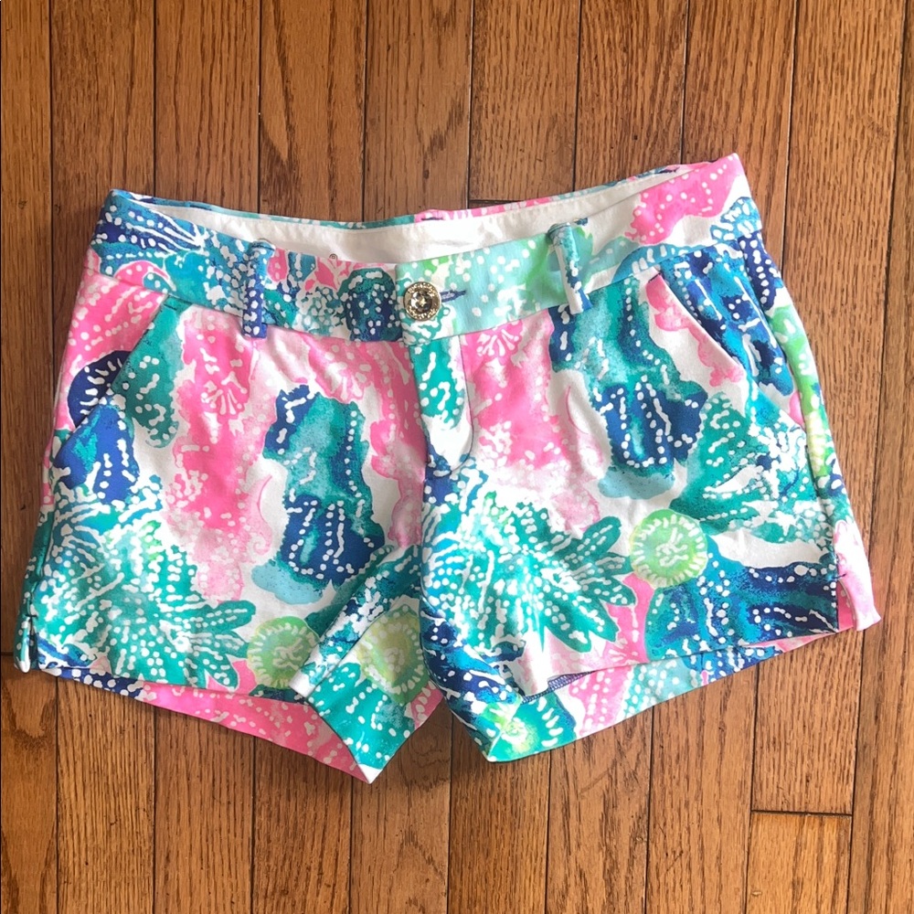Lilly Pulitzer Pink and Blue Shorts